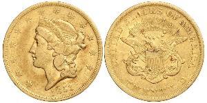 20 Долар США (1776 - ) Золото 