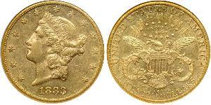 20 Долар США (1776 - ) Золото 