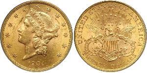 20 Долар США (1776 - ) Золото 