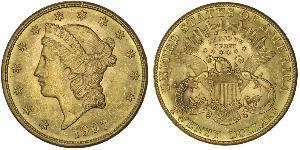 20 Долар США (1776 - ) Золото 