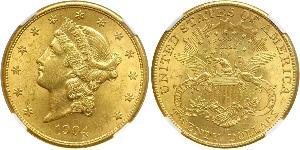 20 Долар США (1776 - ) Золото 