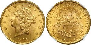 20 Долар США (1776 - ) Золото 