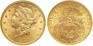 20 Долар США (1776 - ) Золото 
