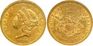 20 Долар США (1776 - ) Золото 