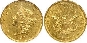 20 Долар США (1776 - ) Золото 