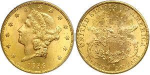 20 Долар США (1776 - ) Золото 