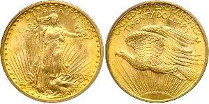 20 Долар США (1776 - ) Золото 