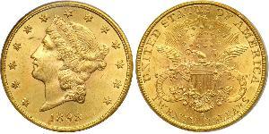 20 Долар США (1776 - ) Золото 