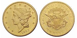 20 Долар США (1776 - ) Золото 