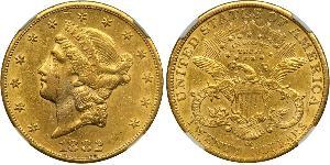 20 Долар США (1776 - ) Золото 