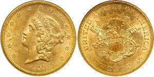 20 Долар США (1776 - ) Золото 