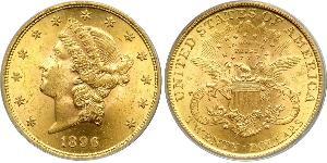 20 Долар США (1776 - ) Золото 