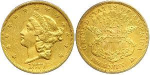 20 Долар США (1776 - ) Золото 