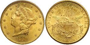 20 Долар США (1776 - ) Золото 