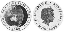 20 Долар Австралія (1939 - ) Срібло Єлизавета II (1926-2022)