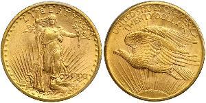 20 Доллар США (1776 - ) Золото 