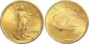 20 Доллар США (1776 - ) Золото 