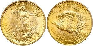 20 Доллар США (1776 - ) Золото 