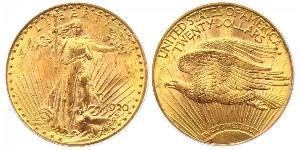 20 Доллар США (1776 - ) Золото 