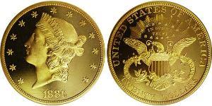 20 Доллар США (1776 - ) Золото 