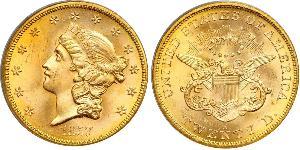 20 Доллар США (1776 - ) Золото 