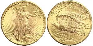 20 Доллар США (1776 - ) Золото 