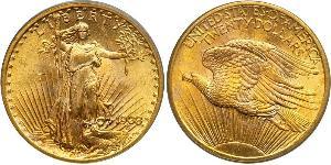 20 Доллар США (1776 - ) Золото 