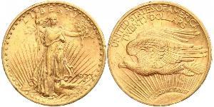 20 Доллар США (1776 - ) Золото 