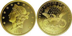 20 Доллар США (1776 - ) Золото 