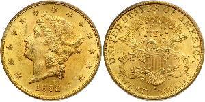 20 Доллар США (1776 - ) Золото 