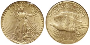 20 Доллар США (1776 - ) Золото 