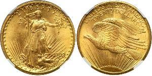 20 Доллар США (1776 - ) Золото 