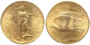 20 Доллар США (1776 - ) Золото 