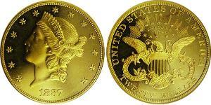 20 Доллар США (1776 - ) Золото 