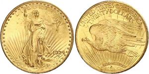 20 Доллар США (1776 - ) Золото 