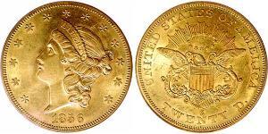 20 Доллар США (1776 - ) Золото 