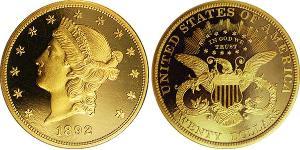 20 Доллар США (1776 - ) Золото 