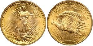 20 Доллар США (1776 - ) Золото 
