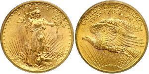 20 Доллар США (1776 - ) Золото 