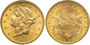 20 Доллар США (1776 - ) Золото 