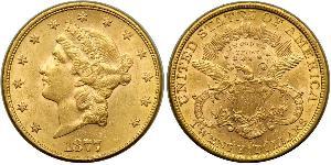 20 Доллар США (1776 - ) Золото 