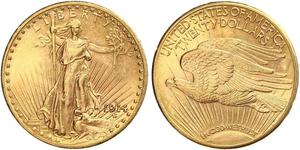 20 Доллар США (1776 - ) Золото 
