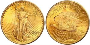 20 Доллар США (1776 - ) Золото 
