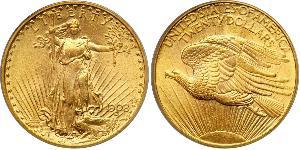 20 Доллар США (1776 - ) Золото 