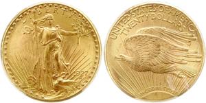 20 Доллар США (1776 - ) Золото 