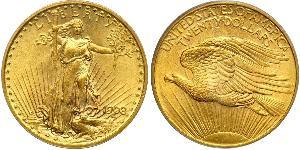 20 Доллар США (1776 - ) Золото 