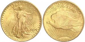 20 Доллар США (1776 - ) Золото 