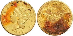 20 Доллар США (1776 - ) Золото 