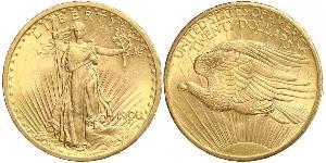 20 Доллар США (1776 - ) Золото 