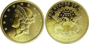 20 Доллар США (1776 - ) Золото 